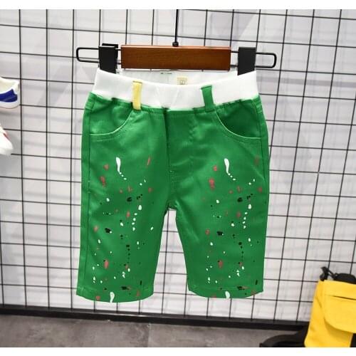 Childrens shorts Summer Casual Girls/Boys Shorts Colors Kids Trousers Baby Toddlers Clothes for 2-7Years Fashion Boys shorts