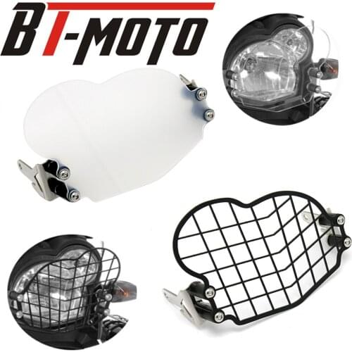 G650GS Acrylic/ Grille Headlight Protector Head Light Guard Front Lamp Cover for BMW G 650 GS 2011 2012 2013 2014 2015 2016 2017