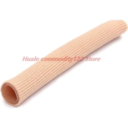 Hot Fabric Gel Tube Cushion Corns Calluses Toe Protector Hallux Valgus Orthopedics Bunion Guard Fingers Separator Divider corn