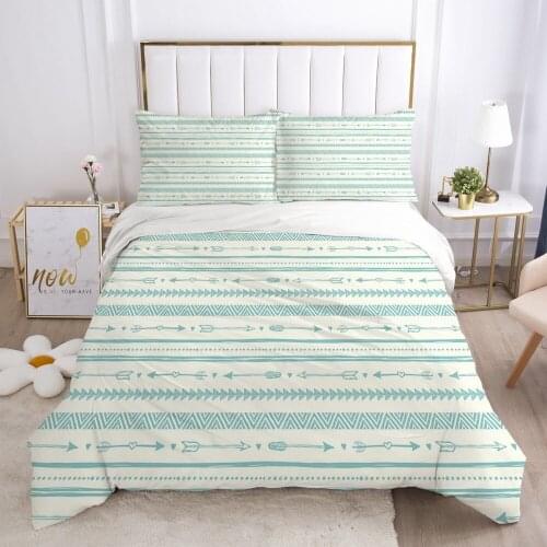 Classic Fresh Bedding set Bed Linens Qulit/Comforter Case with Zipper Duvet Cover Sets Double Full Size 3D European Bedclothes