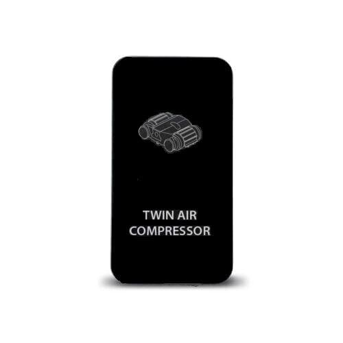 TWIN AIR COMPRESSOR push Switch Button LED with Wires For Land Fortuner Tacoma