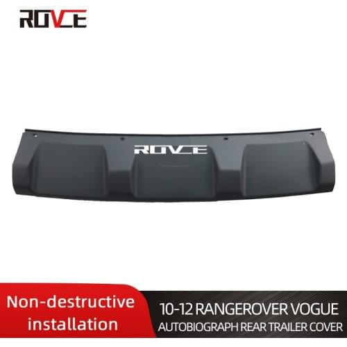 ROVCE Car Rear Lower Guard Trailer Cover For 2010-2012 Range Rover VOGUE L322 Autobiography Accessories LR026214 Trailer Cover