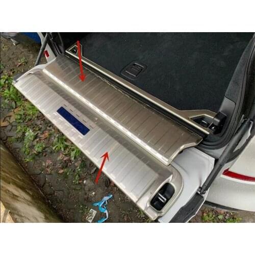 Car Rear Trunk Door Sill Scuff Plate Entry Guards Cargo Step For BMW X5 G05 2019 2020