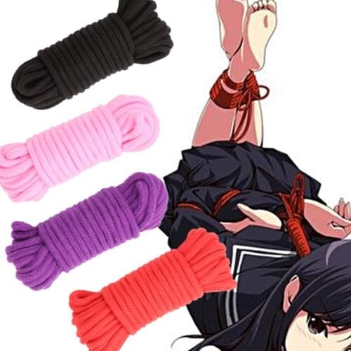 Sex Toys Adult Toys 5M Cotton Rope Bondage BDSM Binding Restraint Slave Adult Games Sex Tools For Couples Sex Position Exotic