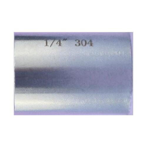 SUS304 Pipe Fitting High Pressure Female Thread Round Thickened Seamless Direct Through Joint Circular Pipe Joint 1/2" 3/4" 1"