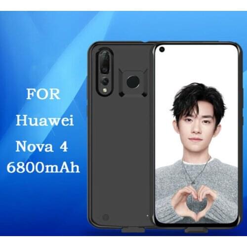 High Quality 2019 Newest 6800mAh External Power Pack Back Bank Battery Charger USB Case For Huawei Nova 4