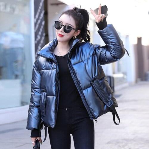 WEIHAOBANG 2021 New Winter Womens Thick Warm Cotton Coat Ladys Long Sleeve Turndown Collar Solid Casual Cotton Jacket