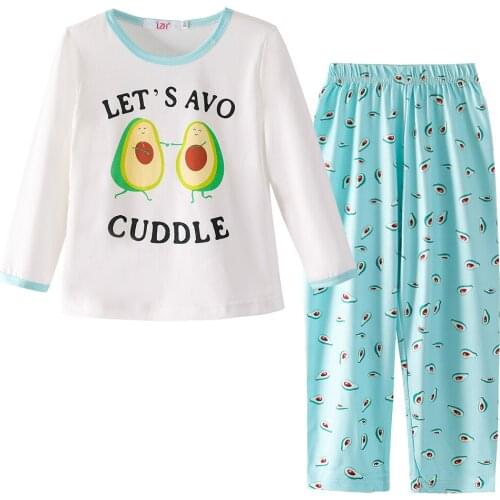 2021 Fashion Baby Clothes Summer Pajamas For Girls Clothes Kids Pajamas Set Toddler Sleepwear Kids Clothes Boys Pajamas 2-6 Age