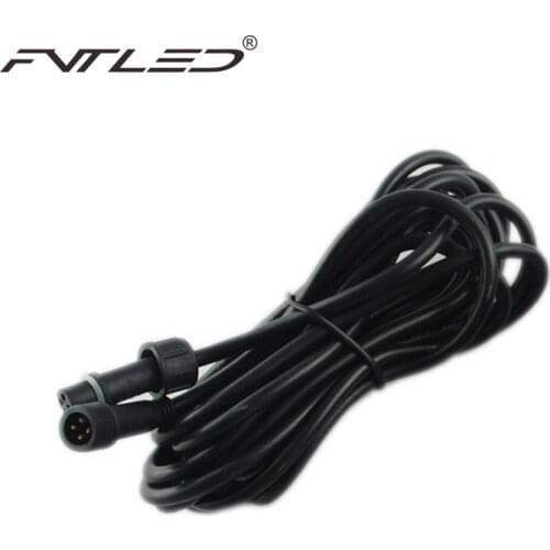 4PIN 3meter IP67 Waterproof Extension Connector Cable LED Light Power Cord Multi Color LED Lights Male and Female Connector