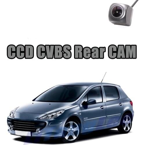 Car Rear View Camera CCD CVBS 720P For Peugeot 307 3D 5D Hatchback Reverse Night Vision WaterProof Parking Backup CAM