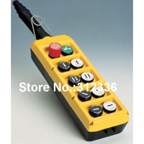 Free Shipping PLB10 PL10K/D PL10/E 8 Single Speed Motor control button control