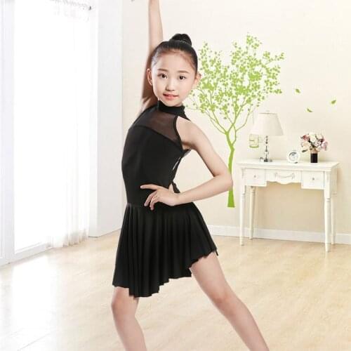 Black Sexy Latin Dance Dress for Girls Ballroom Dance Salsa Clothes Fashion Rumba Dresses Dancewear Stage Performance Costumes