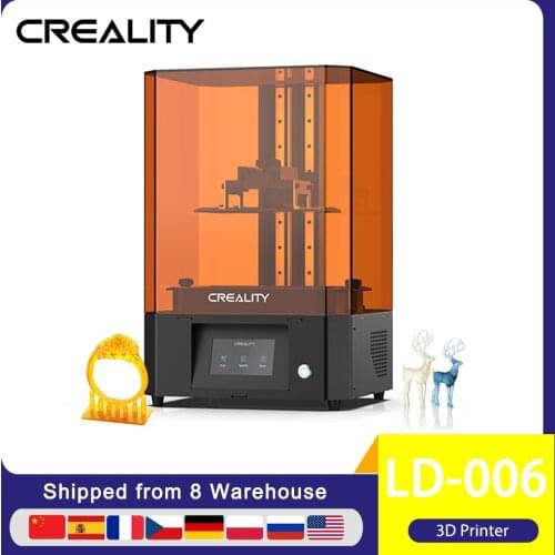 Creality LD-006 4.3 Inch Touchscreen LCD 3D Printer UV Photocuring 192x120x250mm Printing Size 4K Monochrome Built-in Air Filter