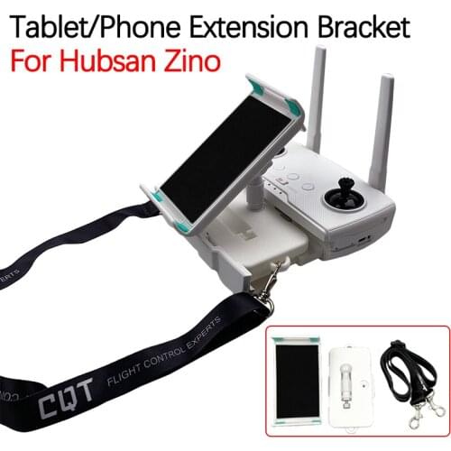 For Hubsan Zino/2/Pro H117S Drone Remote Controller Tablet Extended Bracket Phone Mounting Holder Clip Stand Lanyard Accessories