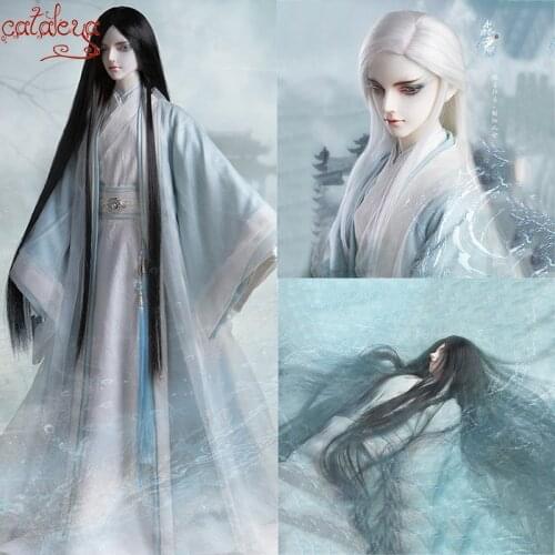 Cataleya 1/3 1/4 1/6 1/8 BJD SD Long Straight Hair Doll Wig