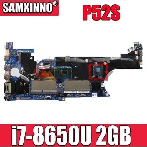 For Lenovo Thinkpad P52S Type 20LB 20LC Laptop Motherboard Mainboard CPU i7-8650U 17812-1 GPU N18M-Q1-A1 2GB FRU 01YR306 Test