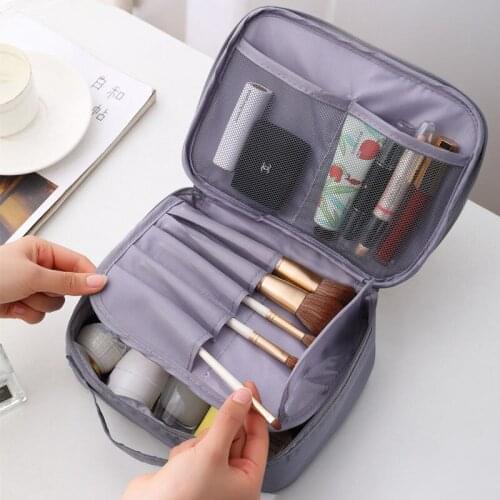 Travel Outdoor Portable Women Make Up Cosmetic Bag Waterproof Female Beauty Storage Toiletry Case Organizer Girl Wash Kits Pouch