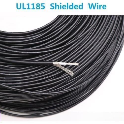 UL1185 Shielded Wire 20AWG Single Core Audio Channel Signal Cable Amplifier Electric Copper Line PVC Insulated Cable - 5 /10M