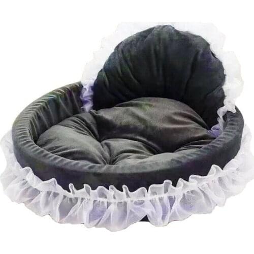 Kawaii Pink Purple Pet Mats Houses For Cat Dog Puppy Warm Cat Bed Dog House Beds Windproof Pet Mat Puppy Nest Pet Products Decor