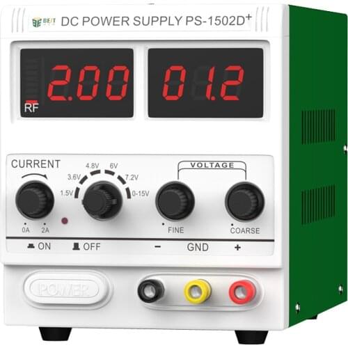BEST 1502D+ DC Regulated Power Supply Maintenance Of Power Supply 15V/2A Digital Controlled Power Supply Rf Signal Detection