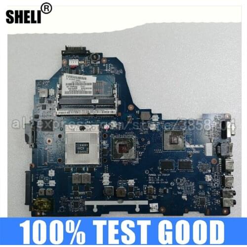 SHELI K000128440 K000124390 for Toshiba Satellite C660 Laptop Motherboard PWWHA LA-7201P HM65 DDR3 PAVILION Intel Integrated