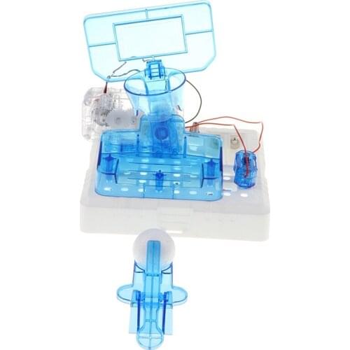 DIY Electronic Shooting Basketball model toy Assembling children Building Circuit Educational Science Kit boy girl birthday gift