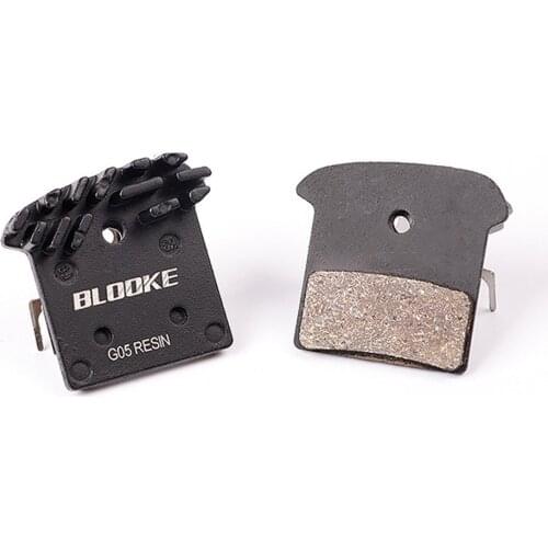 Cooling Fin Ice Tech Disc Brake Pads Oil Disc Brake Block Resin/Metal/Ceramic For BLOOKE Shimano J02A SLX XTR M8000