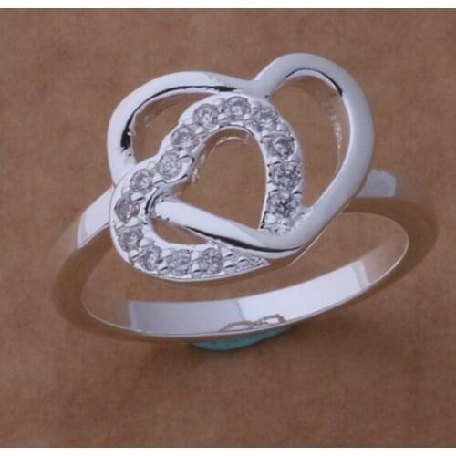 Wholesale High quality silver plated Fashion jewelry rings WR-338