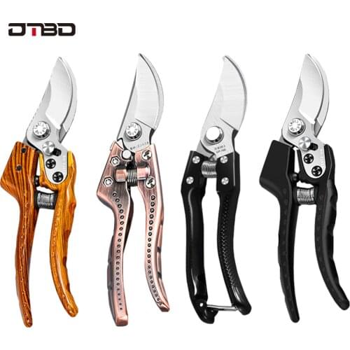 DTBD Garden Scissors Grafting Tool Fruit Tree Pruning Shears Bonsai Pruners Garden Shears Gardening Secateurs Easy Pruners