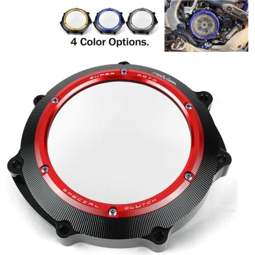 Engine Clear Clutch Cover Case Guards for Yamaha YZ450F 2003-2009 WR450F 2003-2015 YZ WR 450F Motorcycle Accessories
