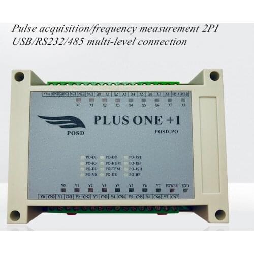 Pulse Counter Frequency Acquisition Module Encoder Rs485 Frequency Measurement Counting Collector Mdbus Communication