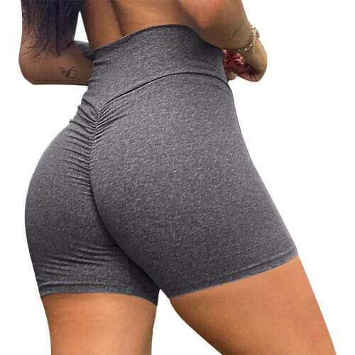 Sports Seamless Women Shorts Casual Women Push Up High Waist Fitness Shorts Solid Slim Workout Short Pants S-2XL 2021 New