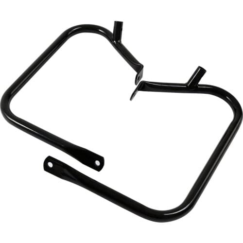 Motorcycle Saddlebag Bags Guard Bracket For Harley Touring Road King Road Glide 1997-2013 2012