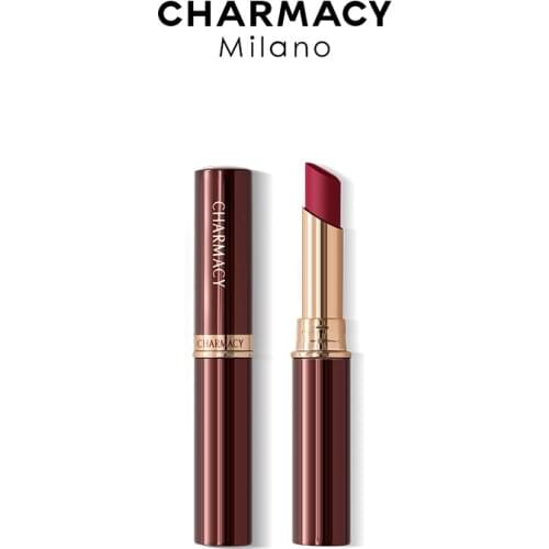 CHARMACY Waterproof Matte Lipstick Purple Velvet Lipstick Long Lasting Non-stick Lip Stick Red Lip Makeup Cosmetic