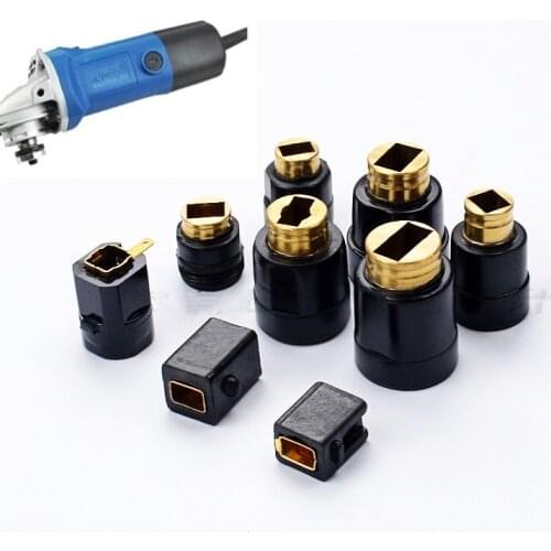 2pc Power tool parts carbon brush cover with Brush Holder rubber Nut Holder Caps Case Angle Grinder Universal accessories