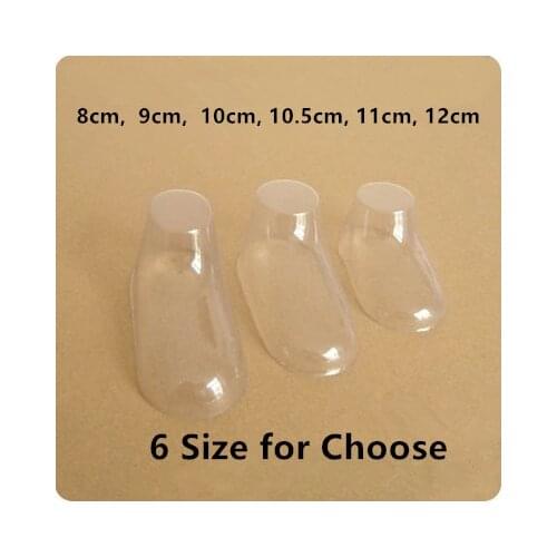 10 PAIRS Clear Plastic Baby Feet display booties, shoes, sock Display Booties Shoes Socks Clear Plastic PVC