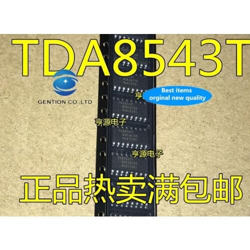 10PCS TDA8543 TDA8543T in stock 100% new and original