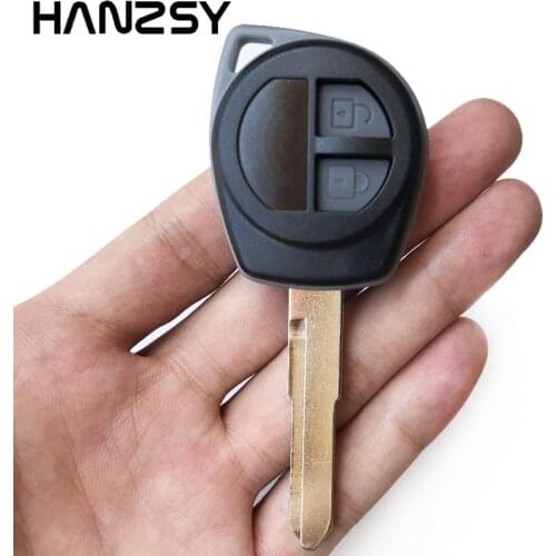 2 Buttons Remote key Cover For Suzuki Grand Vitara SWIFT Replacement Car key shell Case blank Fob + Button Pad