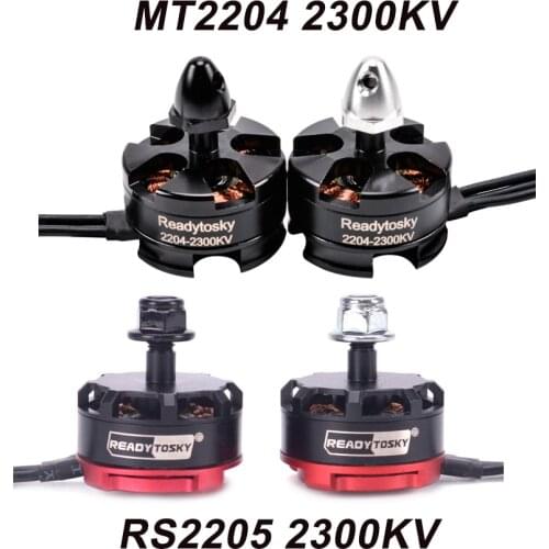 4 pcs High quality Brushless Motor MT2204 2400KV /RS2205 2300KV for quadrocopter Fron frame RC part