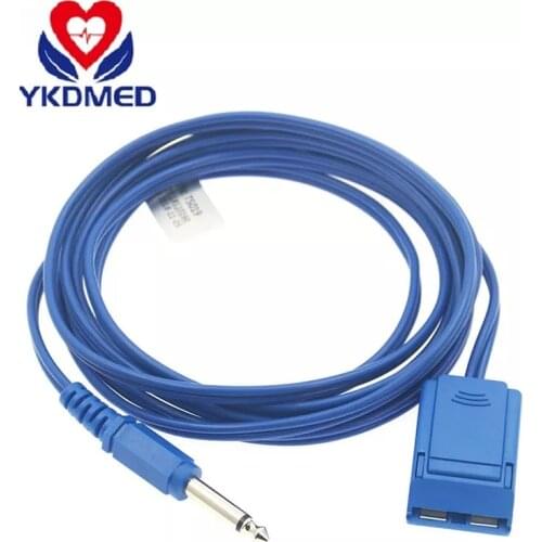 5PCS/Lot Compatible with 6.3 Plug Reusable ESU Plate Cable Free Shipping