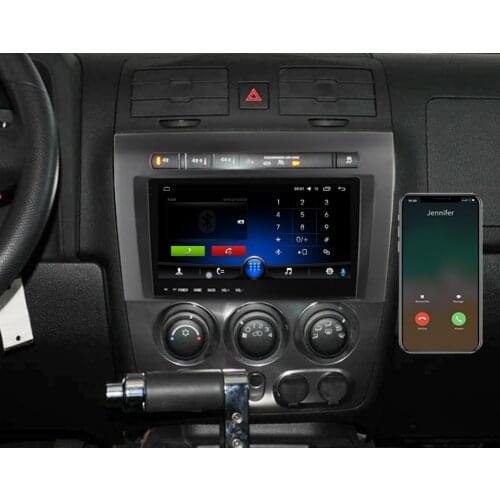 For Hummer H3 2005-2009 4G WiFi USB 6G128G Android10 9 Inch Car Radio Multimedia car GPS Navigation Video DVD System+Frame