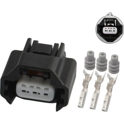 Auto Female 3Pin air conditioning pressure sensor plug connector 7183-7874-30