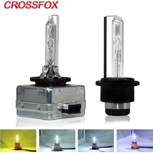 CROSSFOX Car Light D1S D2S D3S D4S Auto HID Lamp D1 D2 D3 D4 D2R D4R Headlight 12V 35W Xenon Bulb 3000K 4300K 6000K 8000K 10000K