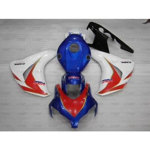 CBR 1000 RR 2008 - 2011 Fairings Fireblade 10 11 Body Kits for Honda Cbr1000 RR 09 10 Blue White Full Body Kits