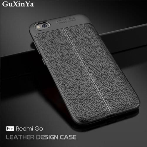 Xiaomi Redmi Go Cases Xiomi Redmi Go Cover Luxury Leather ShockProof TPU Back Protective Case For Xiaomi Redmi Go Phone Fundas