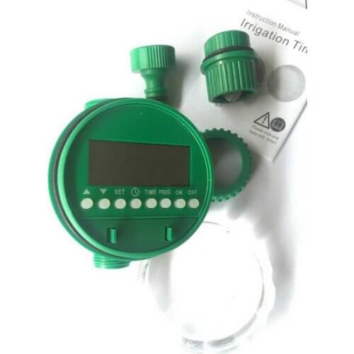 By dhl 50pcs practical Water Timer Automatic Watering Timer Electronic Garden Irrigation Timer Solenoid Valve Sprinkler