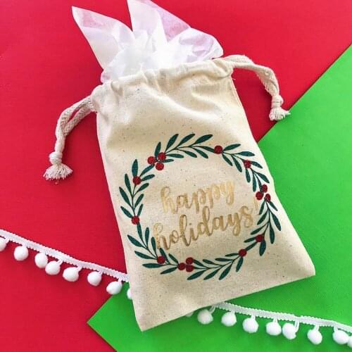Customize holiday bag wedding guest Gift Bags valentines day Christmas gift bag Birthday Hangovers kit Baby shower Candy Goodie