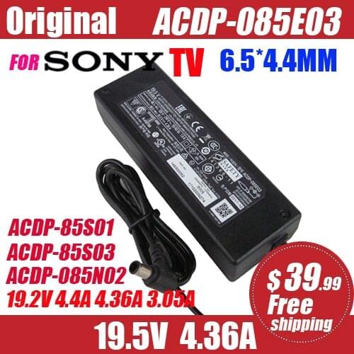 NEW Original For Sony TV AC adapter power supply ACDP-085E03 85S03 19.5V 4.36A ACDP-85S01 KDL-48W656D 0R562C 4.4A 4.36A 3.05A