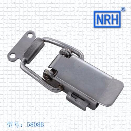 NRH5808B insurance buckle Industrial lock Metal buckle Lock The box buckle Hasp Chrome plated iron