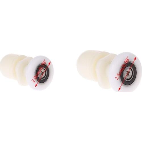 2019 New 8 Pcs Shower Door Rollers Runners Wheels Pulleys Sliders Eccentric 20mm 25mm Diameter Hardware